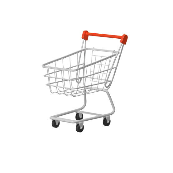 Abgebrochene Warenkörbe